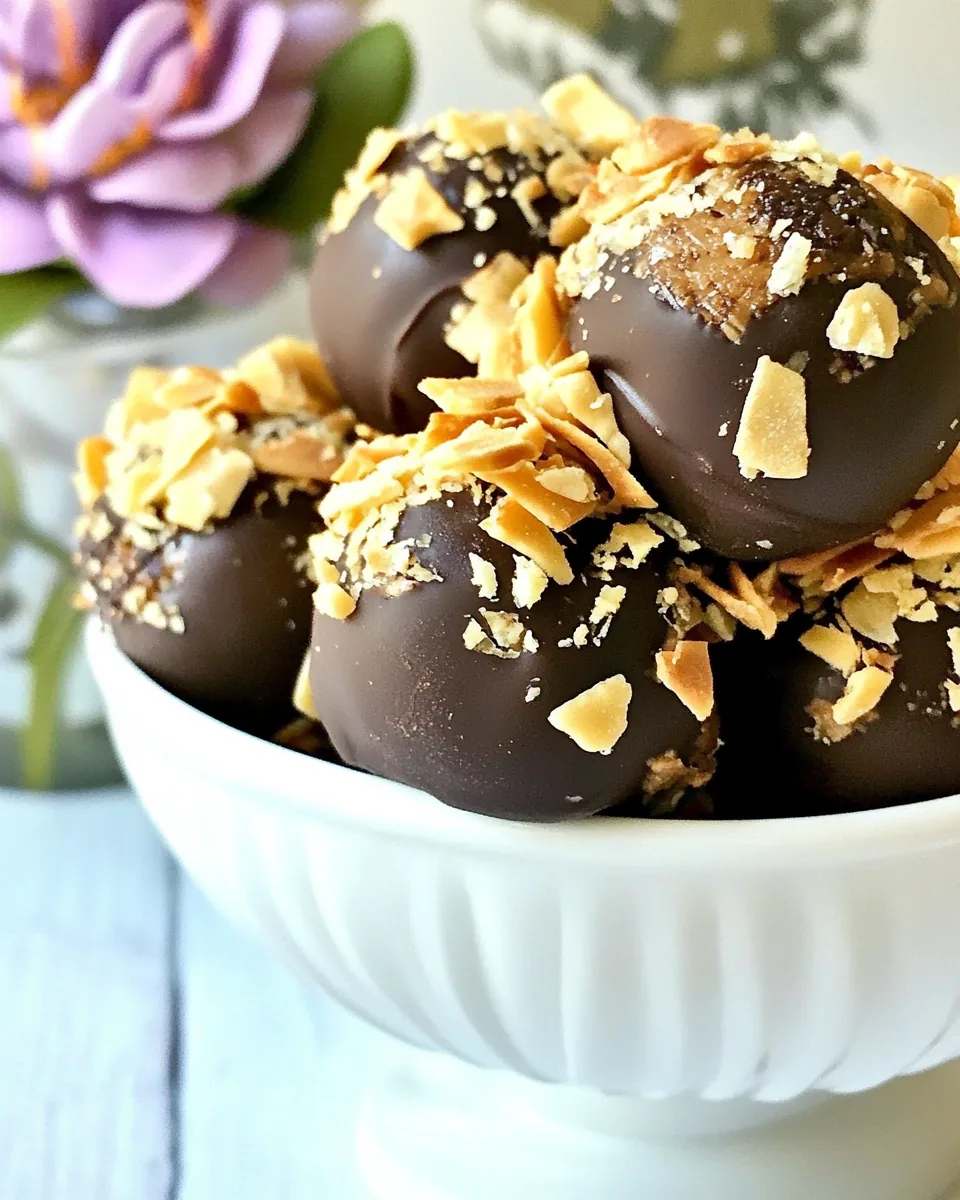 Loaded Peanut Butter Chip Balls
