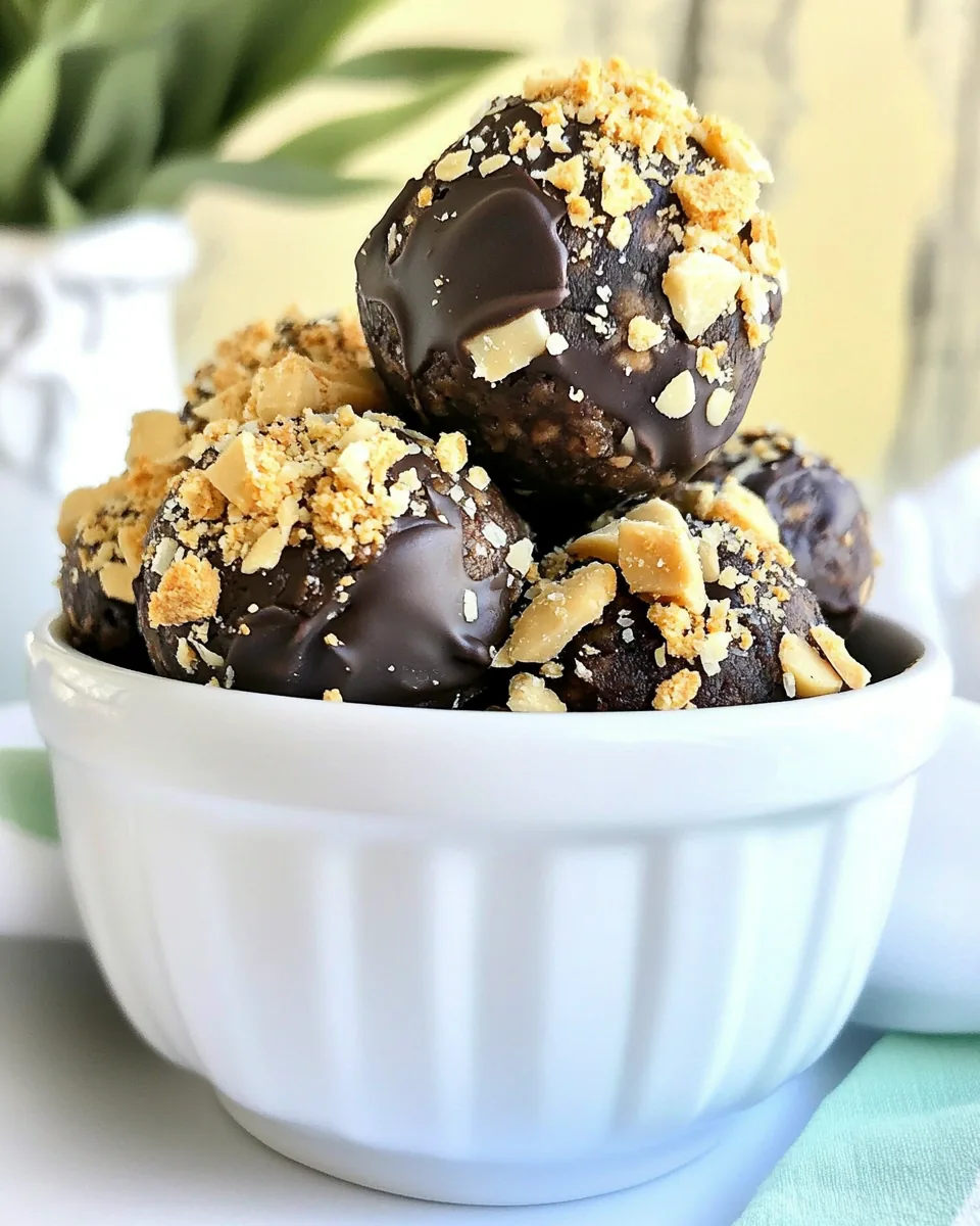 Loaded Peanut Butter Chip Balls