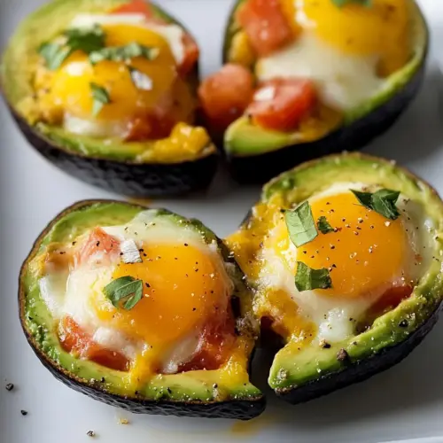Low Carb Avocado Breakfast Cups