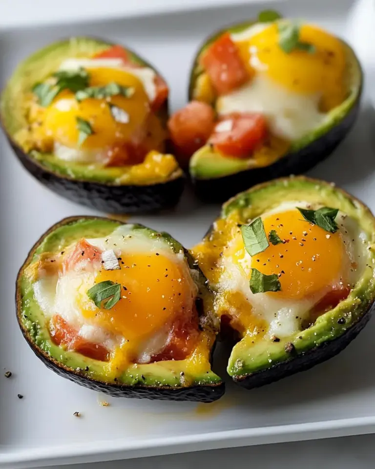 Low Carb Avocado Breakfast Cups