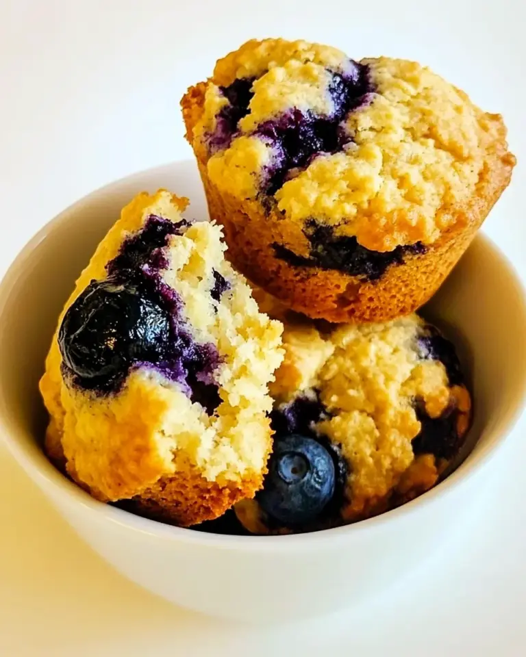Low Sugar Blueberry Muffins