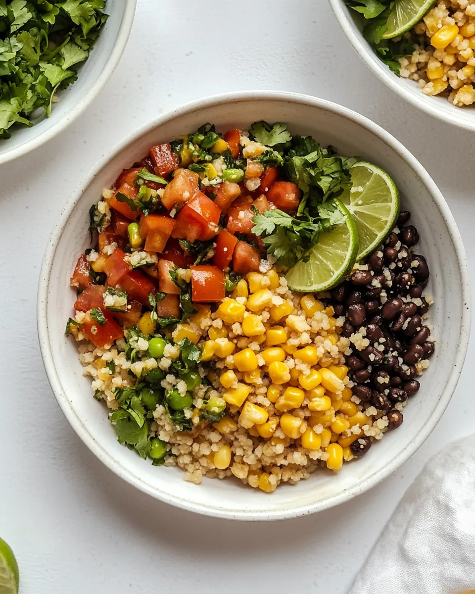 Southwest Couscous Bowls