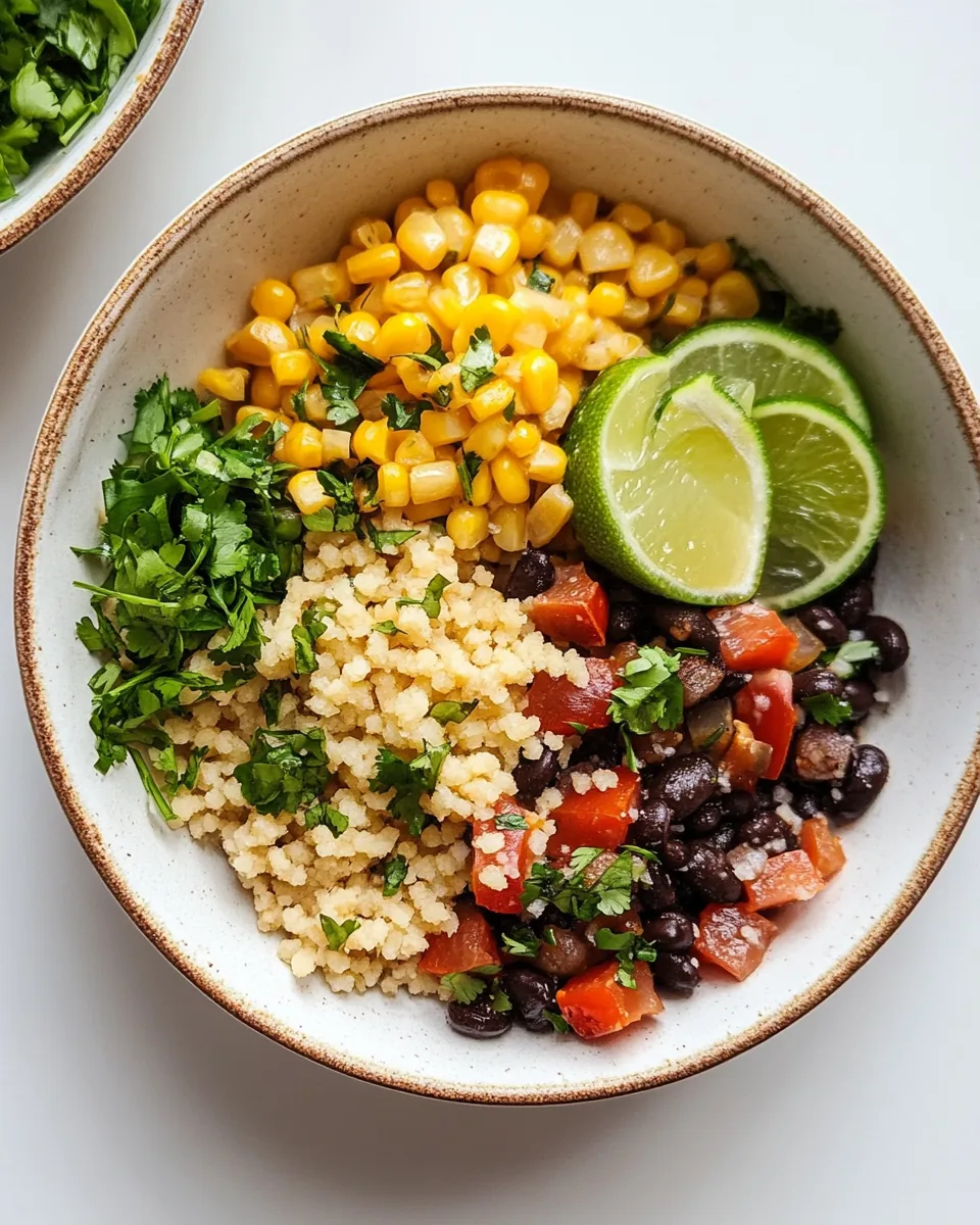 Southwest Couscous Bowls