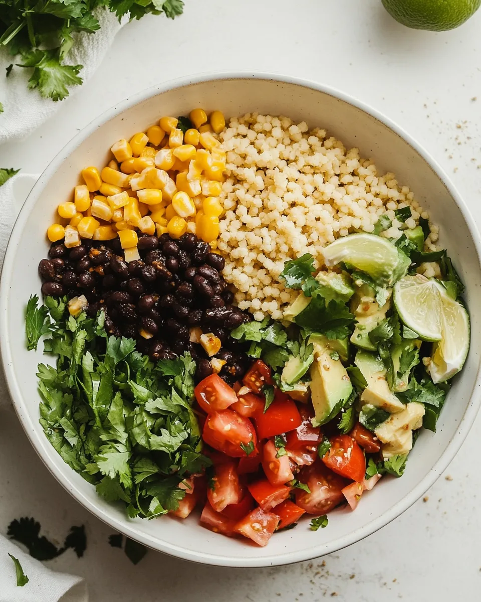 Southwest Couscous Bowls