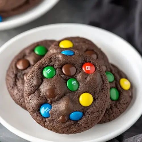 MM Brownie Cookies