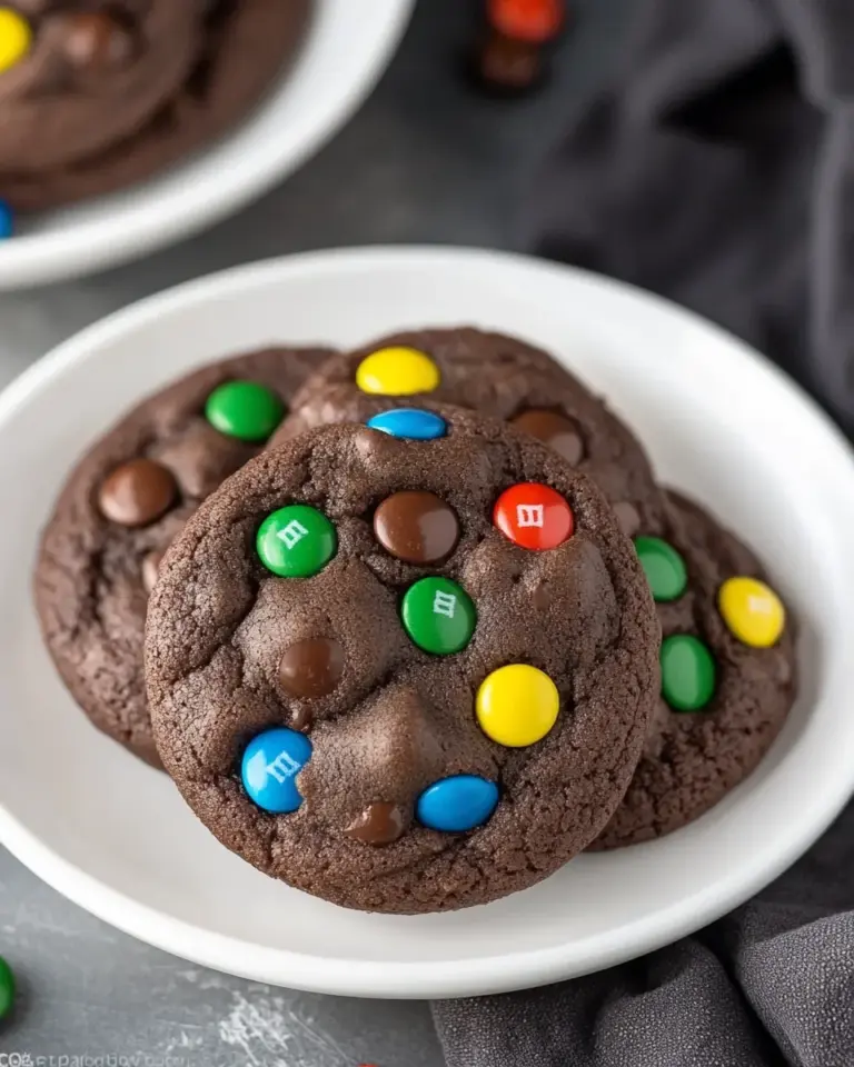 MM Brownie Cookies