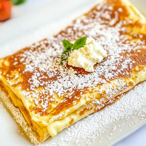 Maple Ricotta Stuffed Crepes