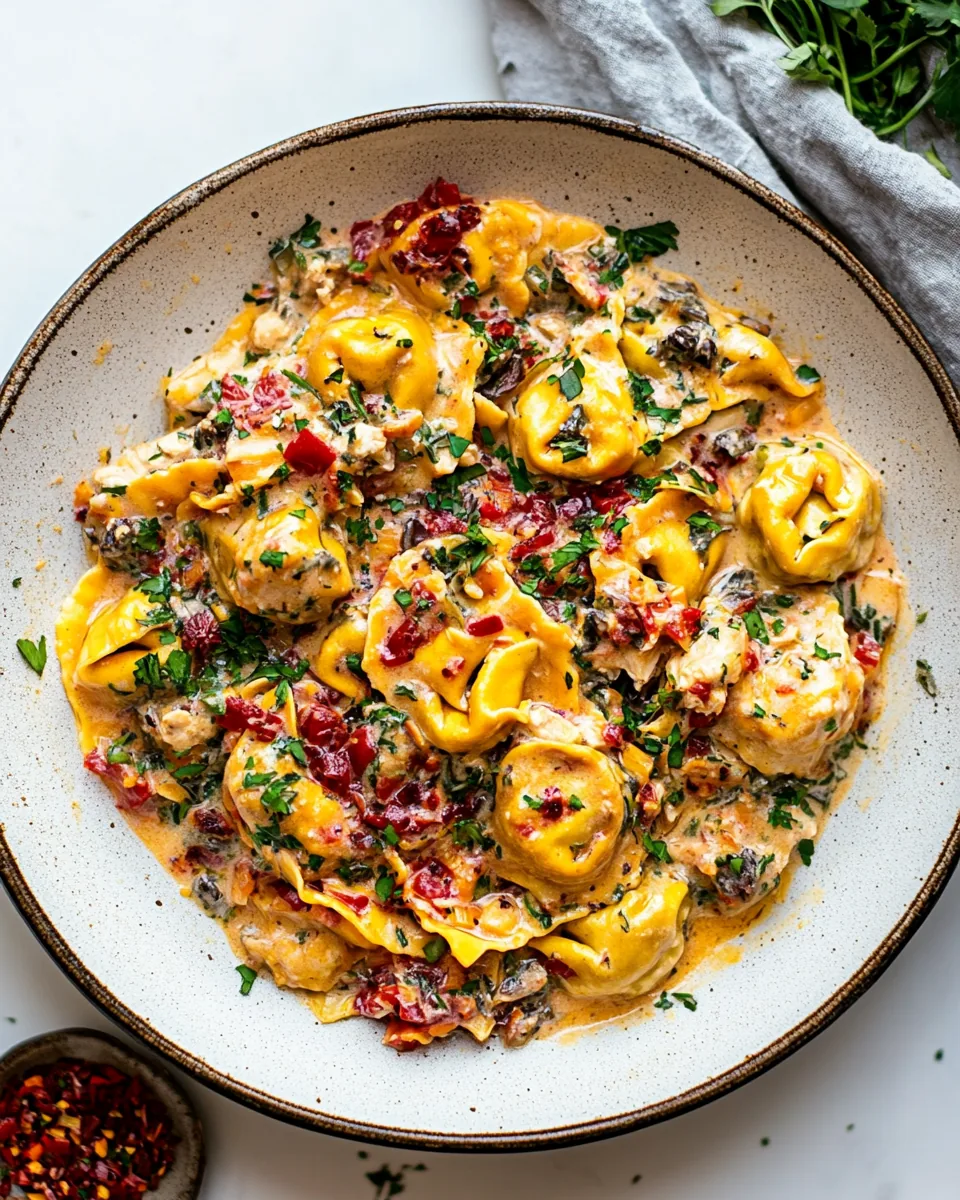 Marry Me Chicken Tortellini