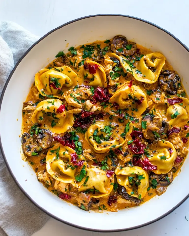 Marry Me Chicken Tortellini