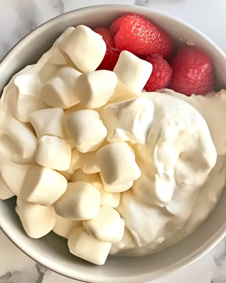 Marshmallow Fruit Dip