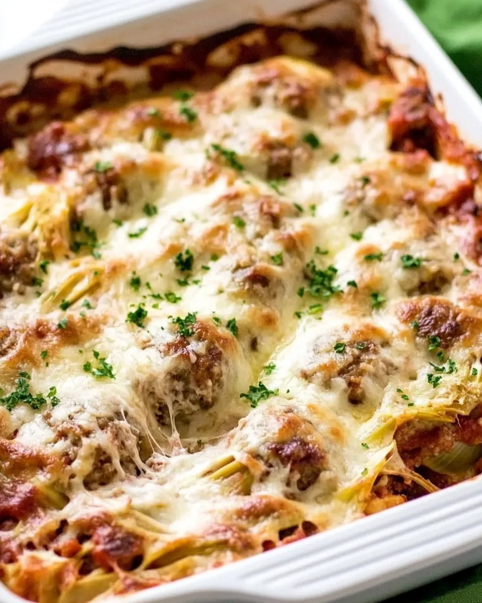 Meatball Casserole