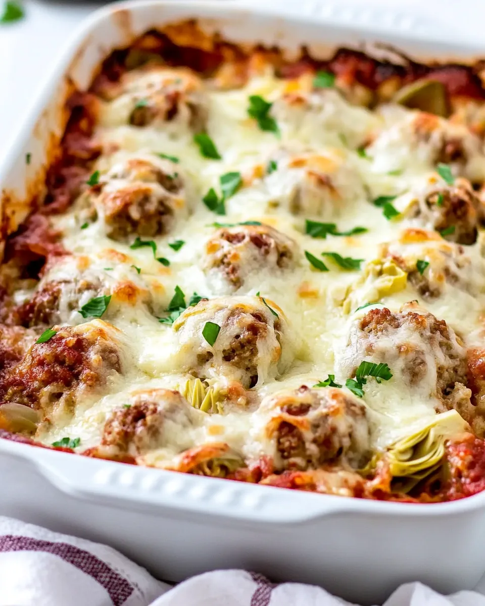 Meatball Casserole