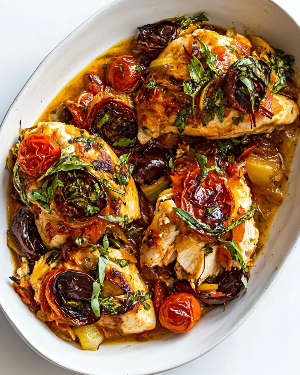 Mediterranean Chicken Packets