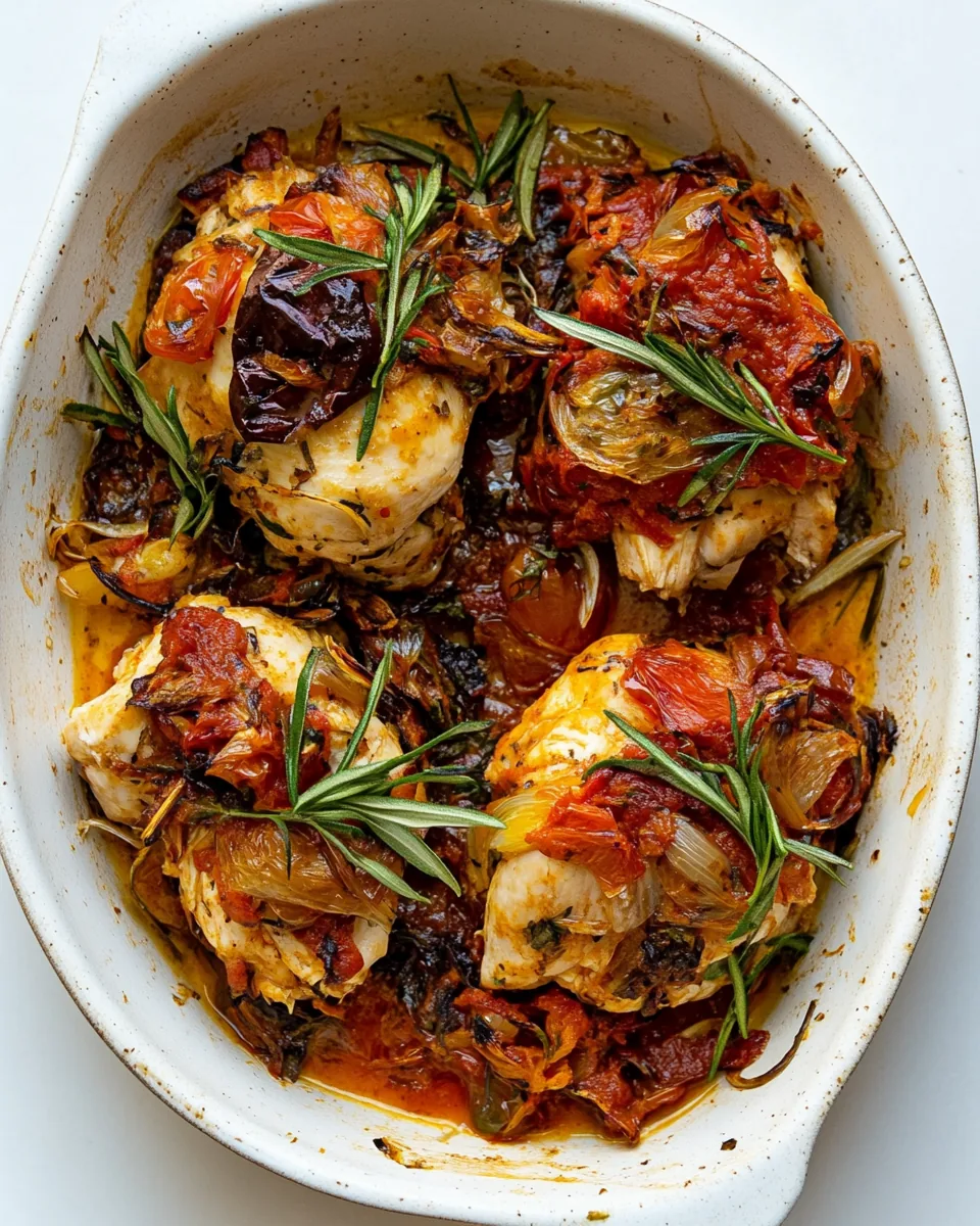 Mediterranean Chicken Packets