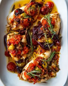 Mediterranean Chicken Packets