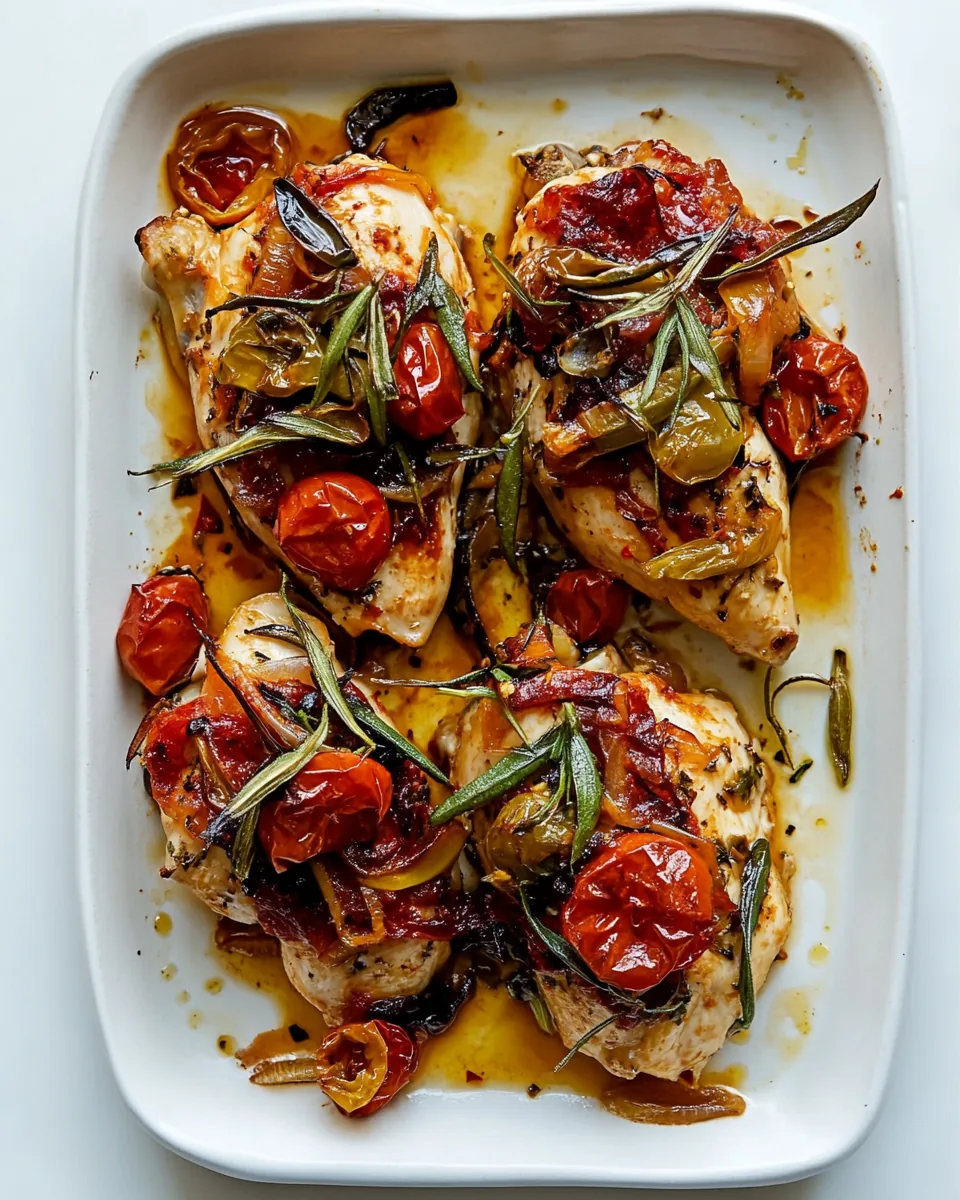 Mediterranean Chicken Packets