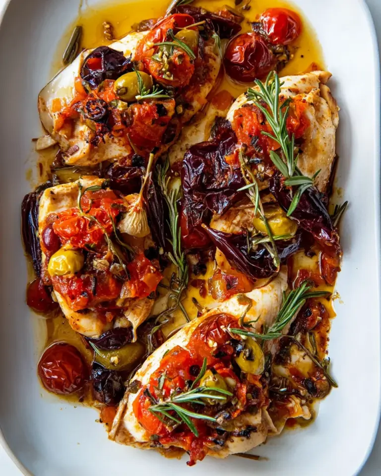 Mediterranean Chicken Packets