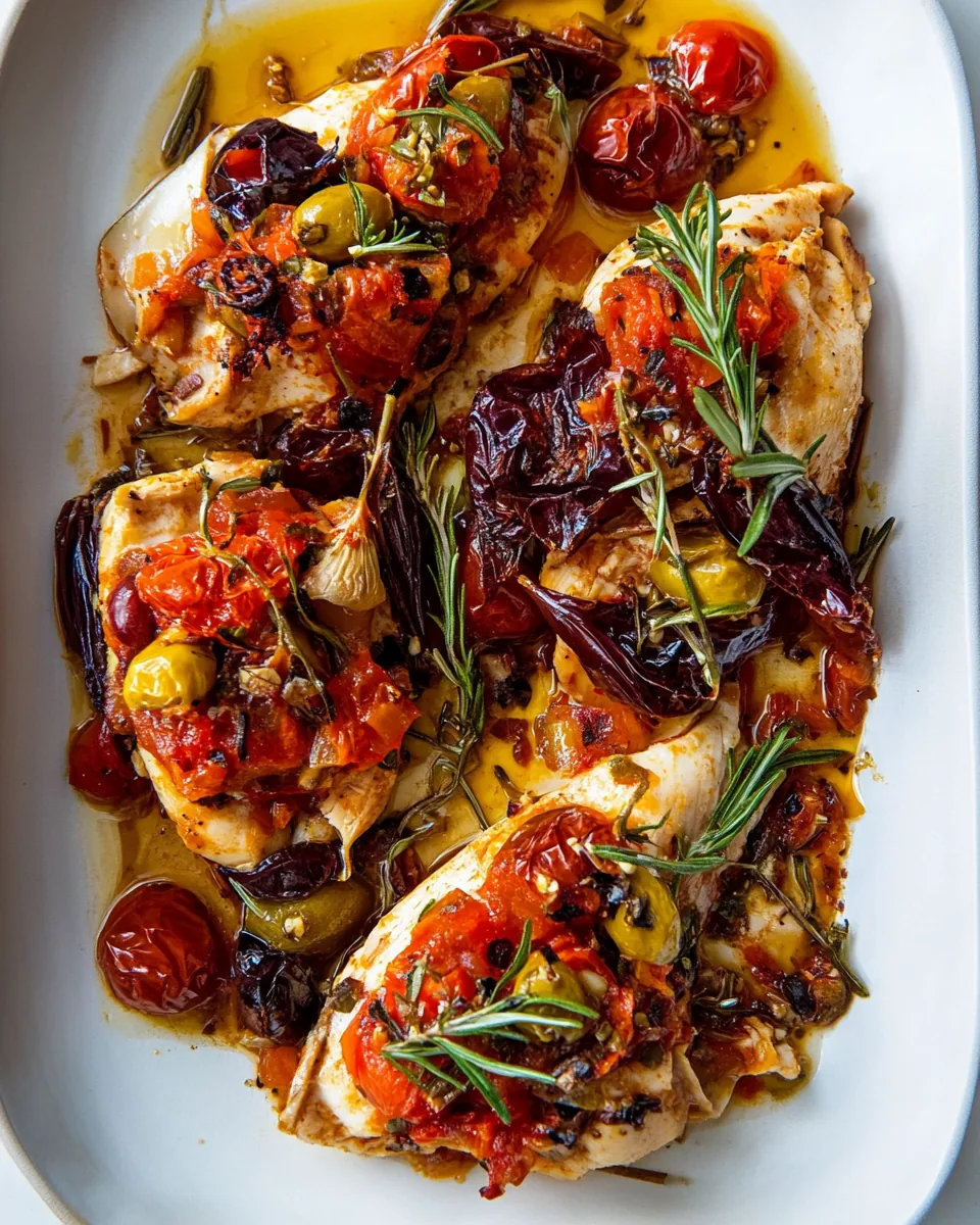 Mediterranean Chicken Packets