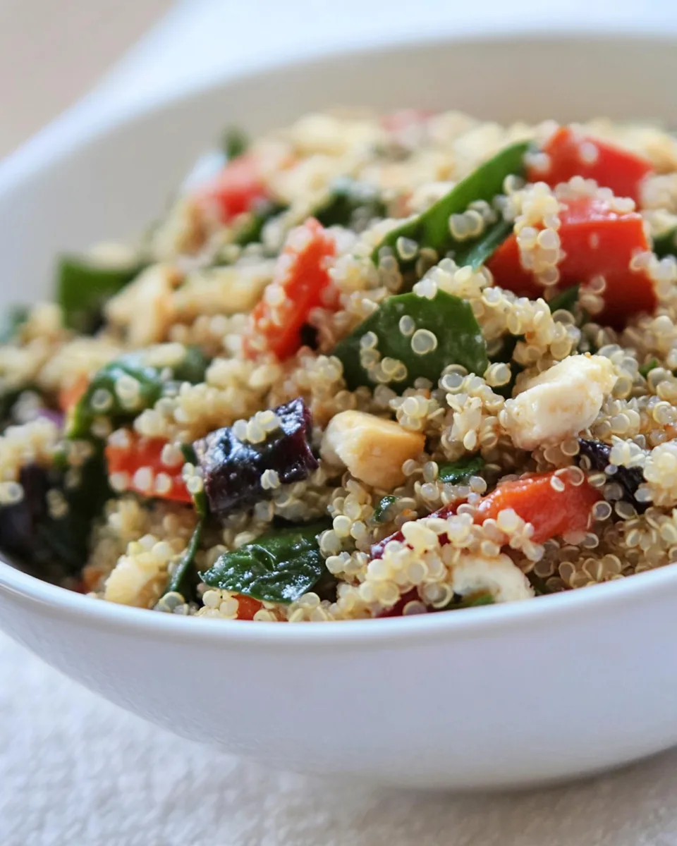 Mediterranean Quinoa Salad
