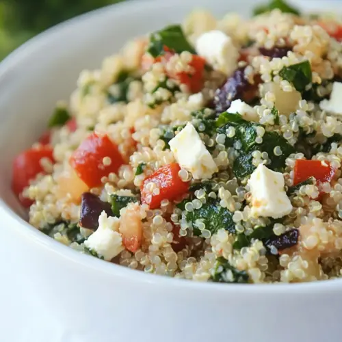 Mediterranean Quinoa Salad