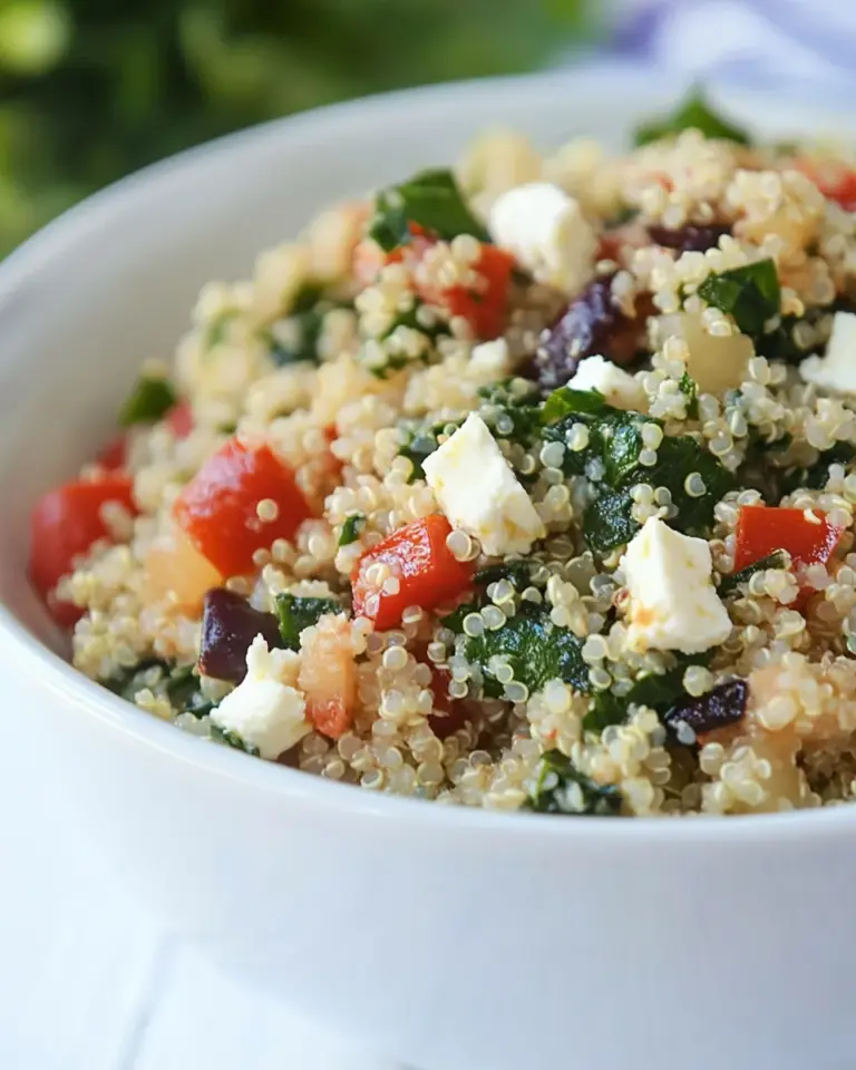 Mediterranean Quinoa Salad