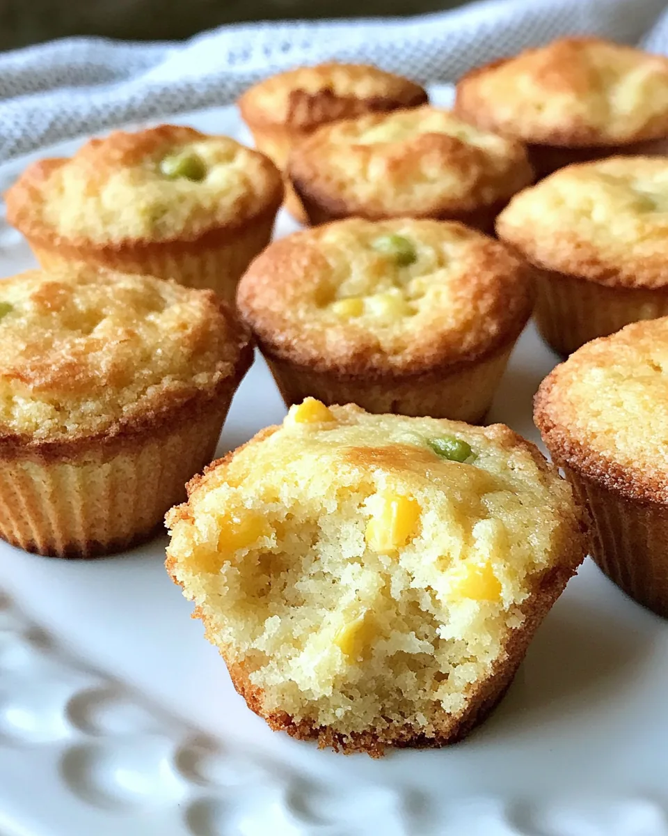 Mexican Cornbread Muffins