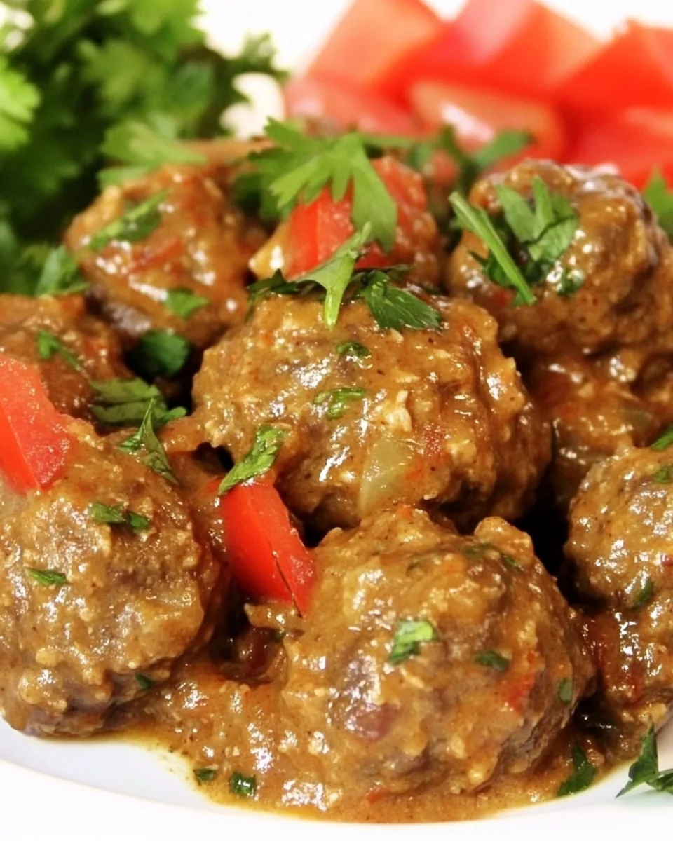 Mexican Meatballs with Chipotle Tomatillo Sauce