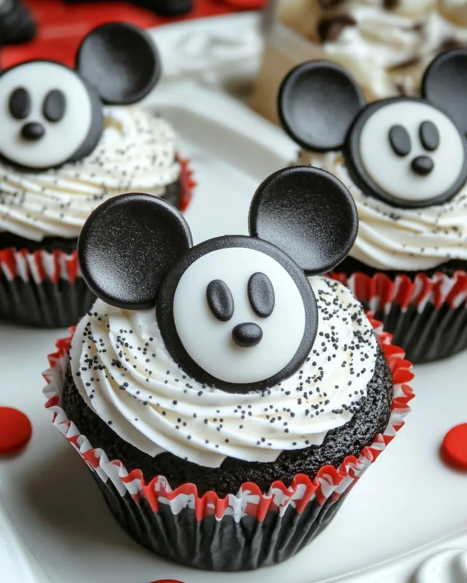 Mickey Mouse Cupcakes