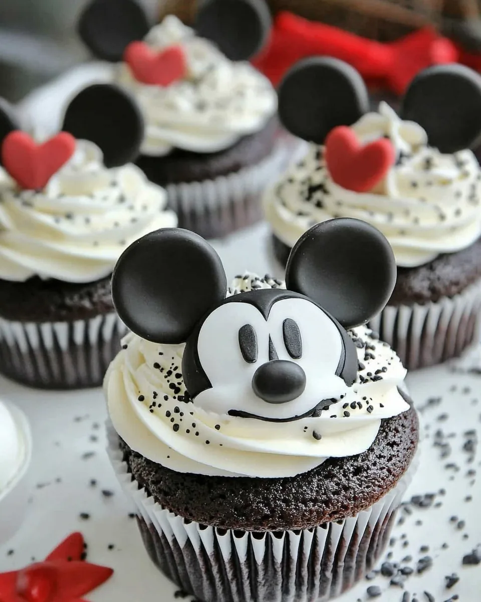 Mickey Mouse Cupcakes