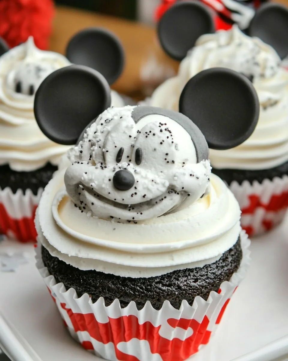Mickey Mouse Cupcakes