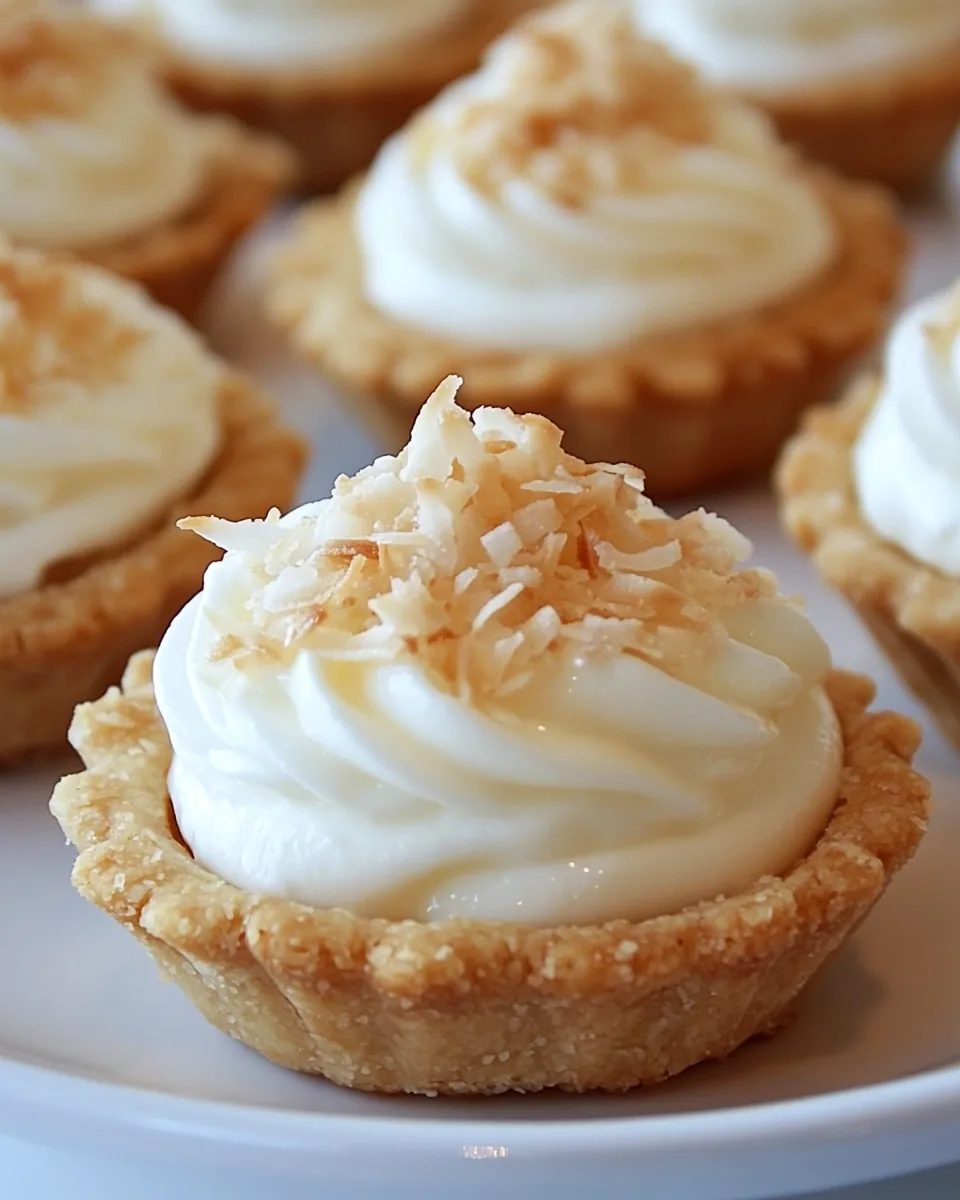Mini Coconut Cream Pie
