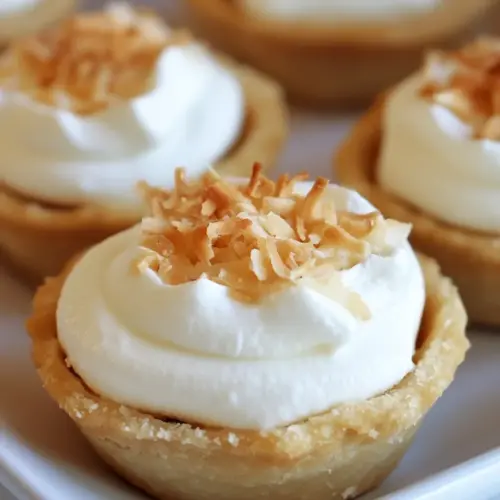 Mini Coconut Cream Pie