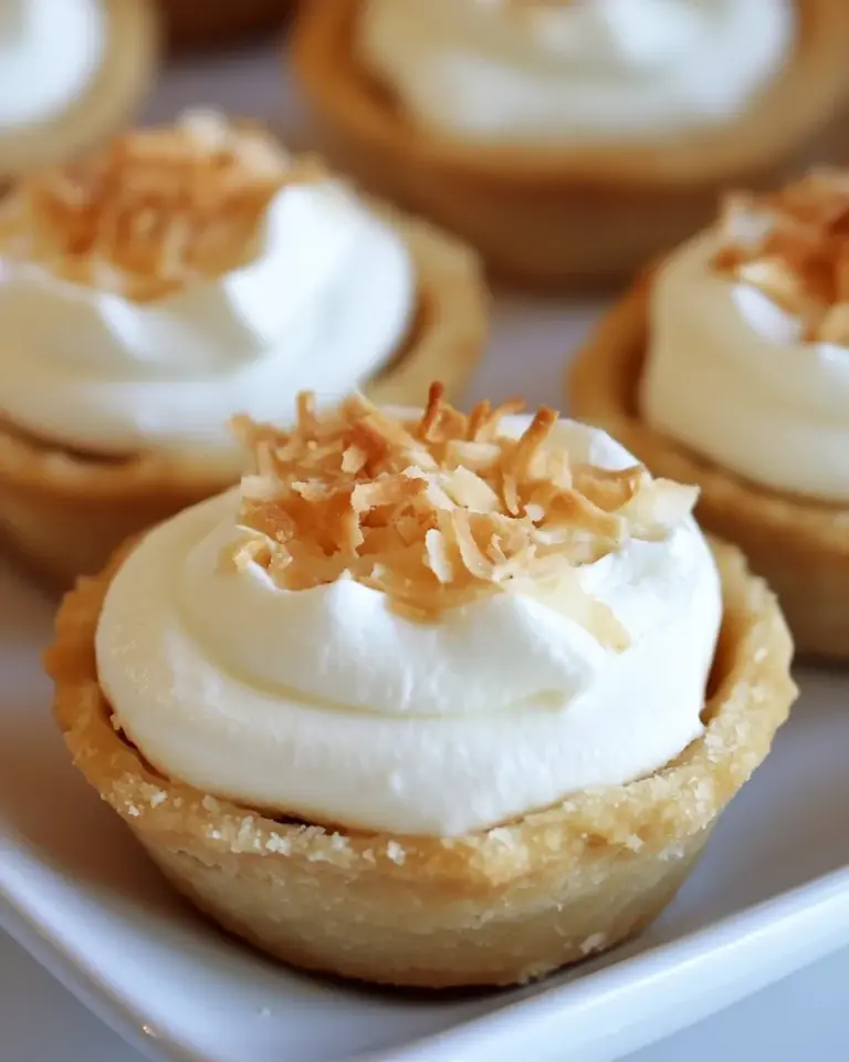 Mini Coconut Cream Pie