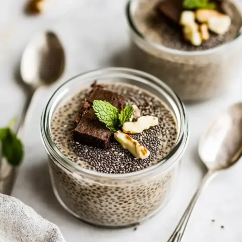 Mint Chia Pudding