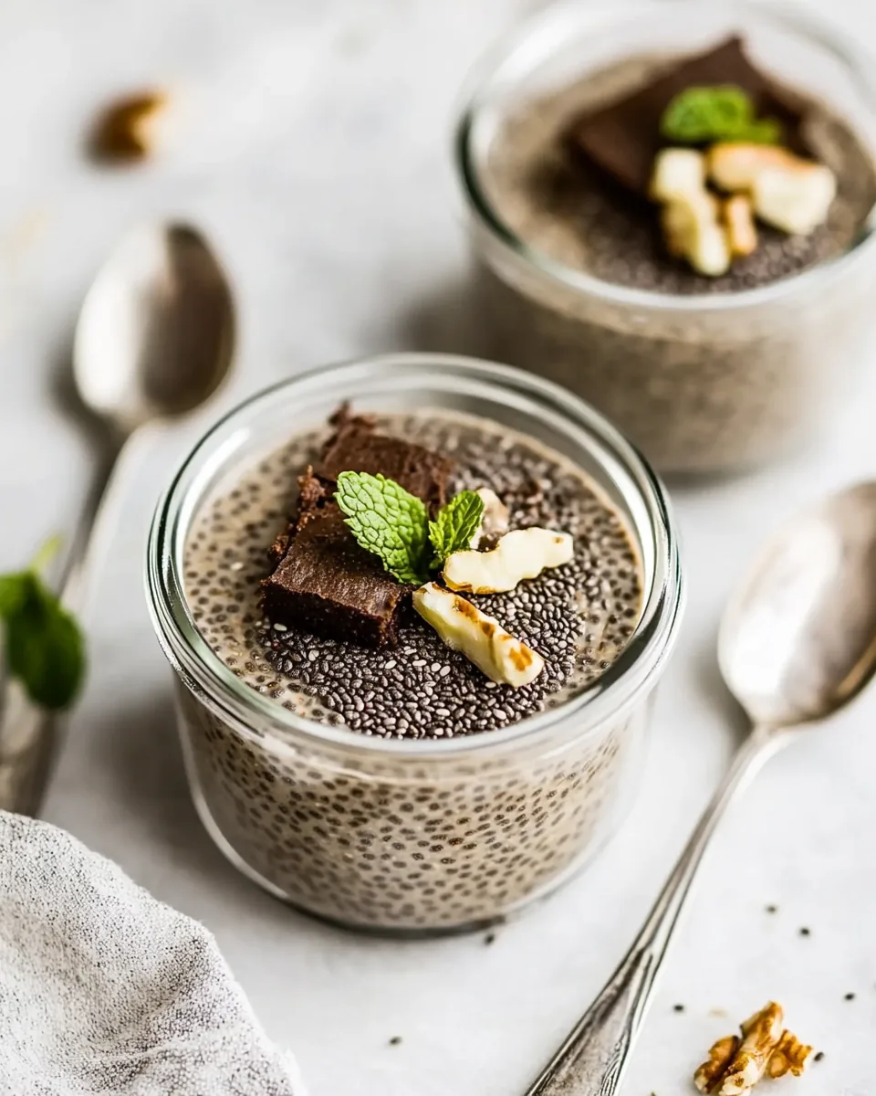 Mint Chia Pudding