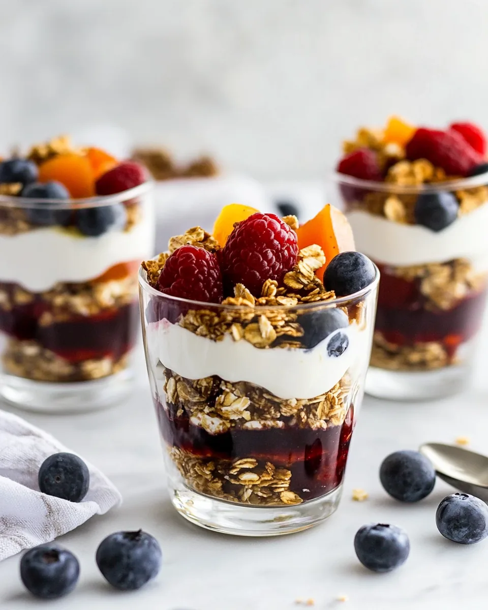 Mix and Match Yogurt Parfaits
