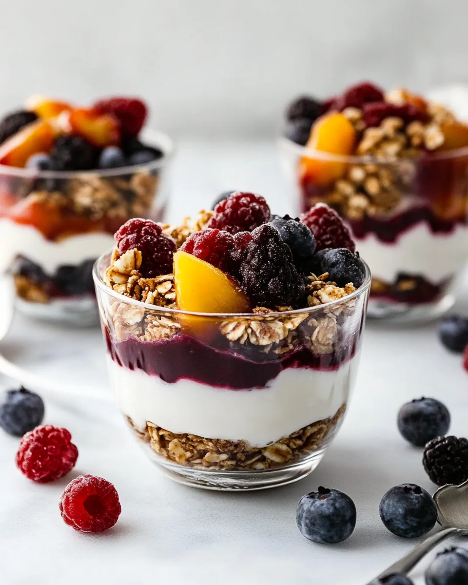 Mix and Match Yogurt Parfaits