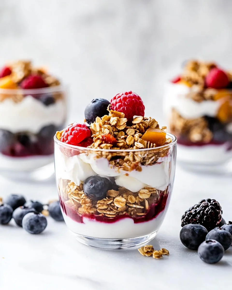 Mix and Match Yogurt Parfaits