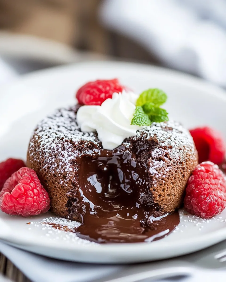 Molten Chocolate Lava Cakes
