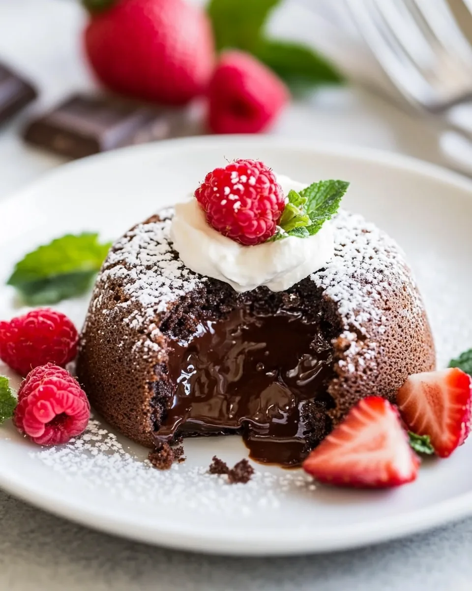 Molten Chocolate Lava Cakes