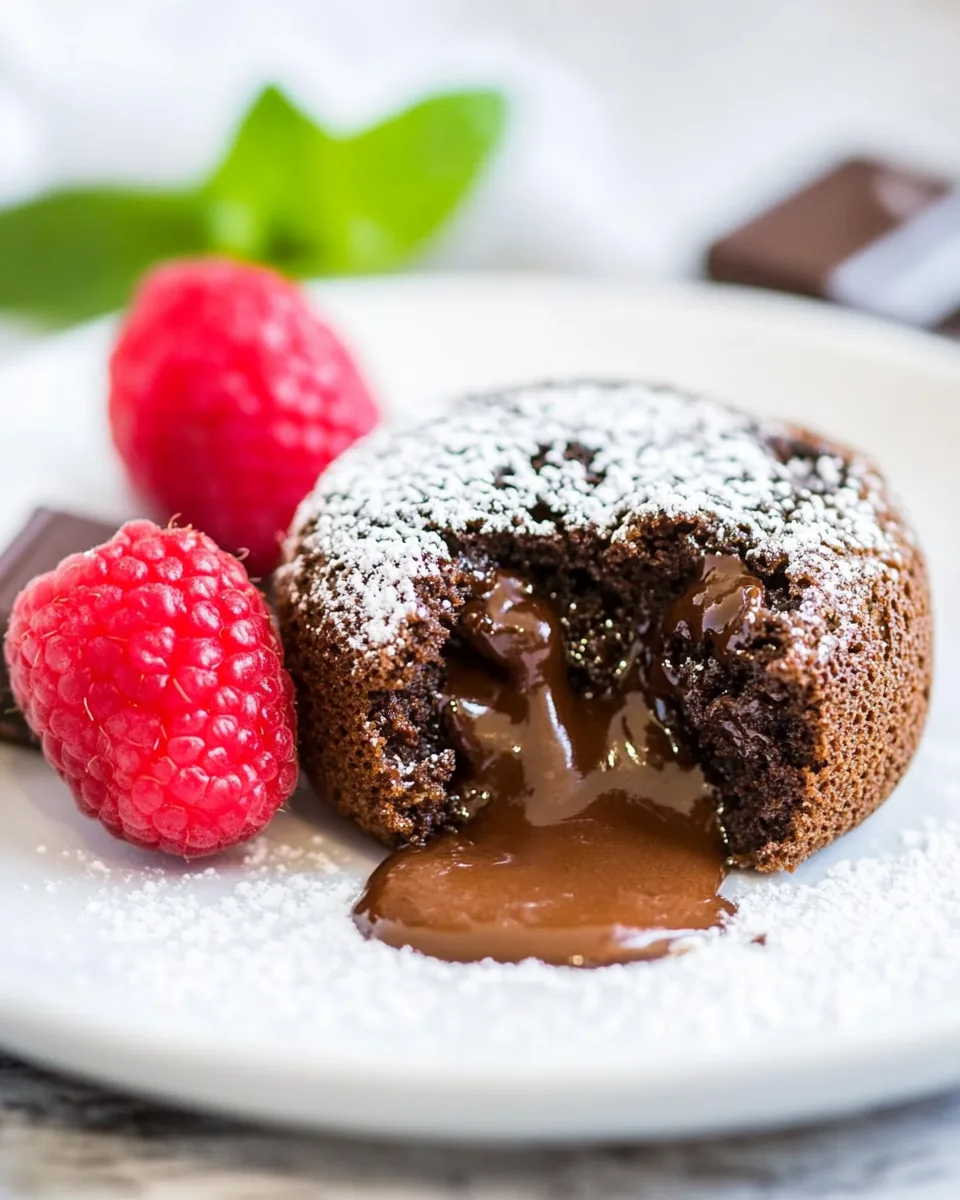 Molten Chocolate Lava Cakes