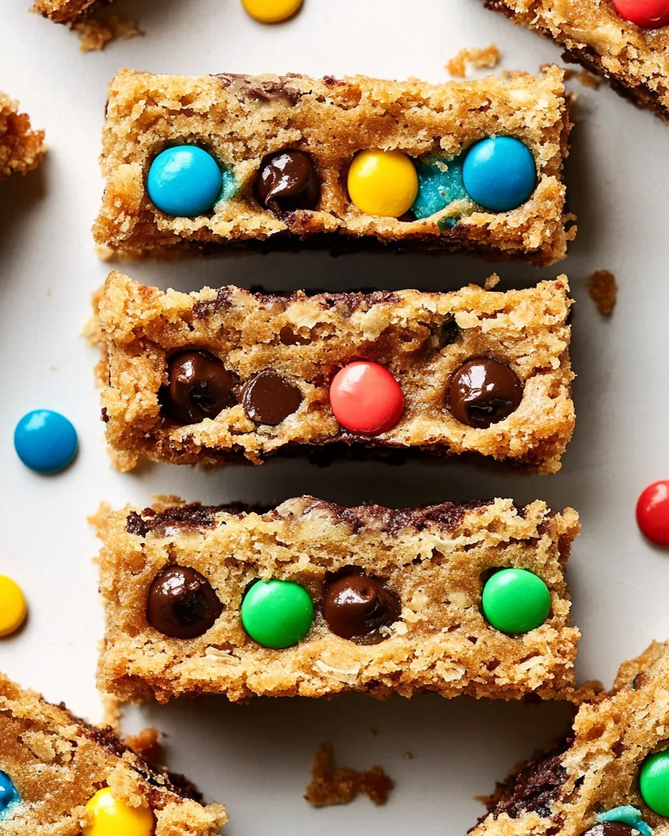 Monster Cookie Bars