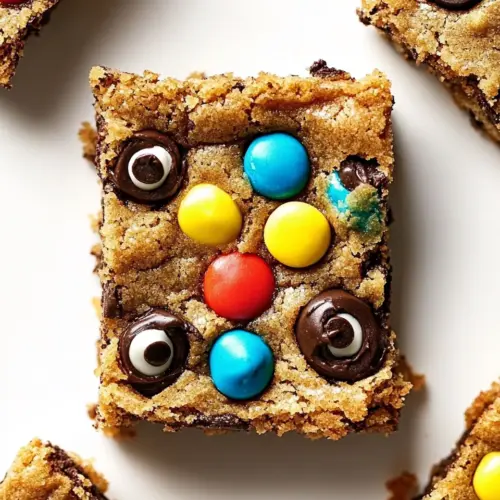 Monster Cookie Bars