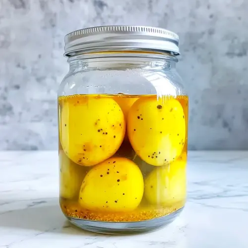 Mustard Pickled Eggs