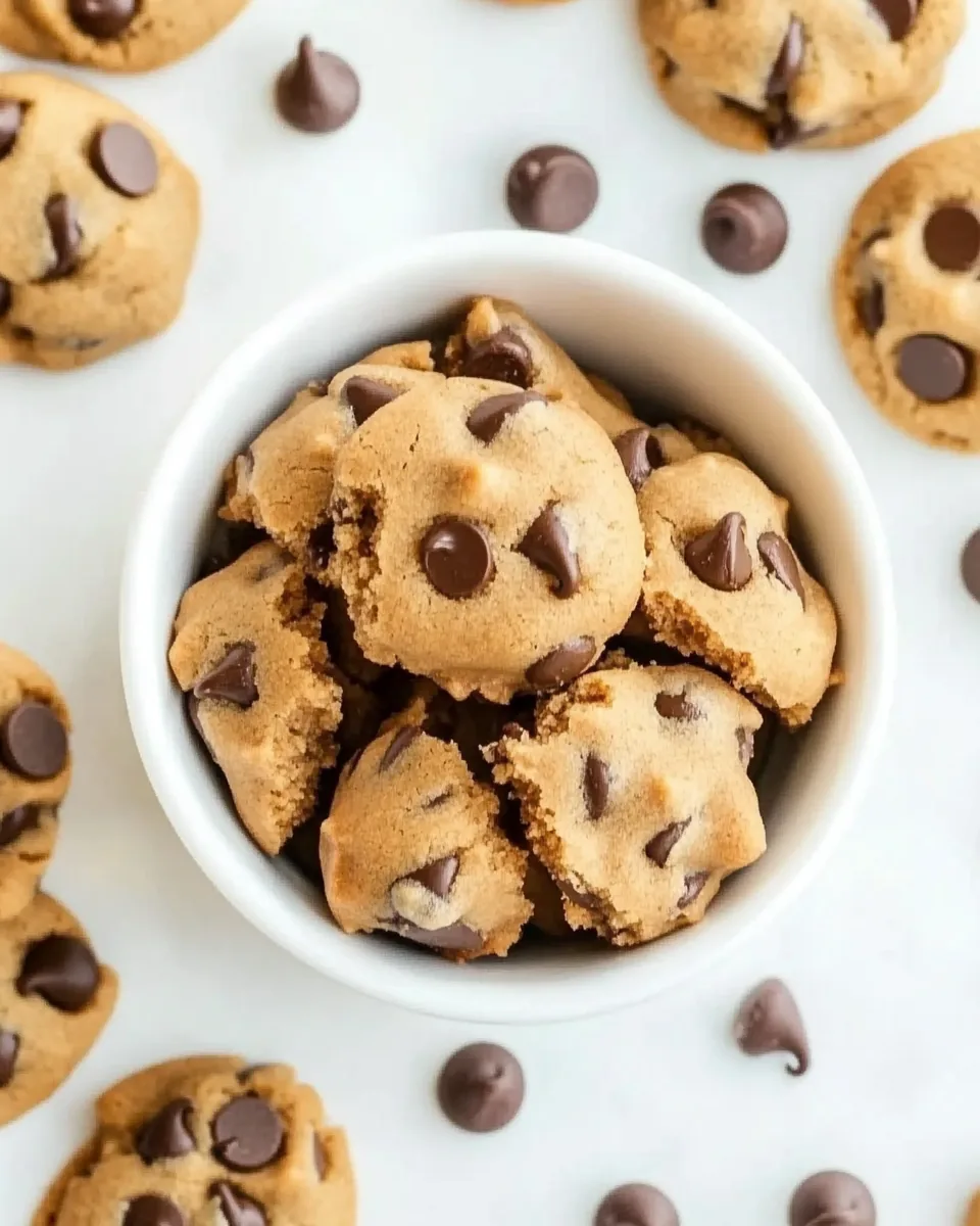 No Bake Chocolate Chip Cookies