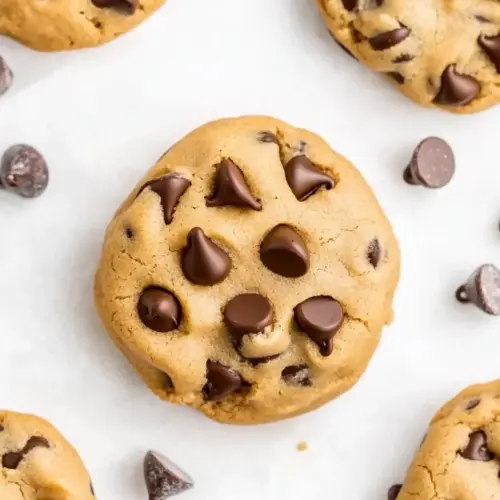 No Bake Chocolate Chip Cookies