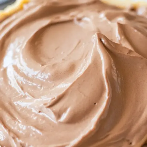 No Bake Chocolate Pudding Pie