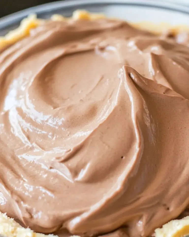 No Bake Chocolate Pudding Pie