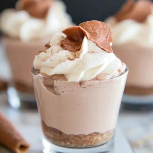 Nutella Mousse Cups