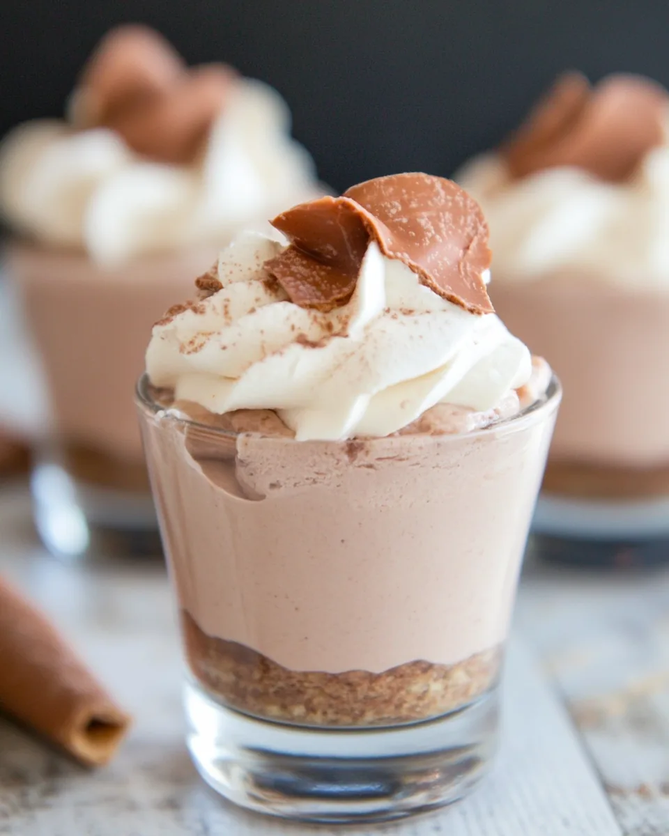 Nutella Mousse Cups